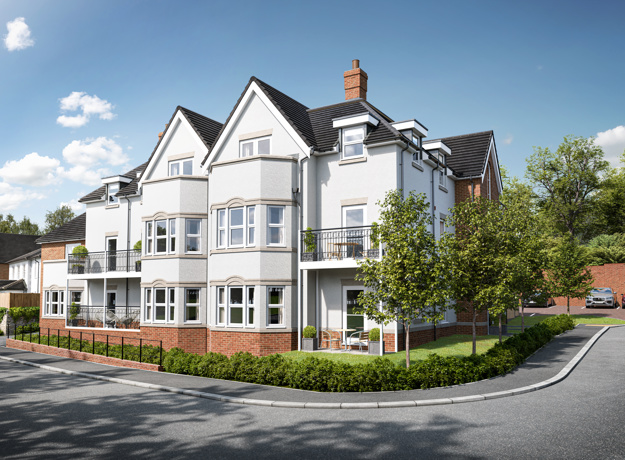 Tillingbourne Gardens Apartment Block Plots 1 13