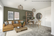 12 Pear Tree Knap Living Room Virtual Staging